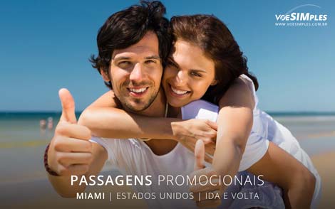 Passagens aéreas promocionais para Miami