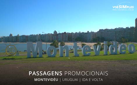 Passagem aérea para Montevidéu