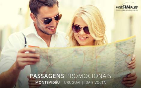 Passagens aéreas promocionais para Montevidéu