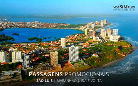Passagens aéreas promocionais para São Luís