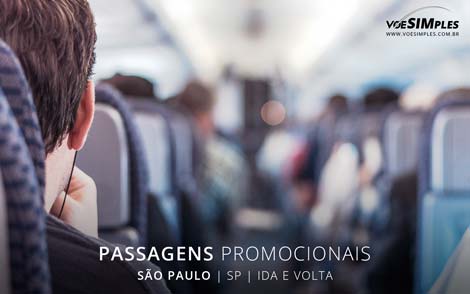 Passagens aéreas promocionais para São Paulo