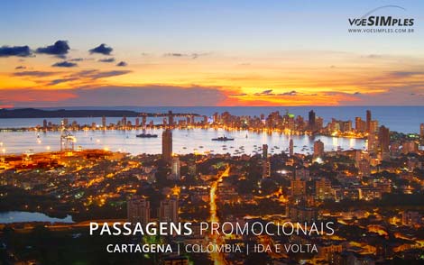 Passagem aérea para Cartagena