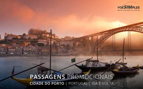 Passagem aérea para a Cidade do Porto