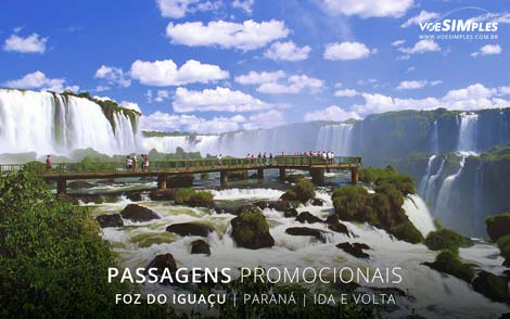 Passagem aérea para Foz do Iguaçu
