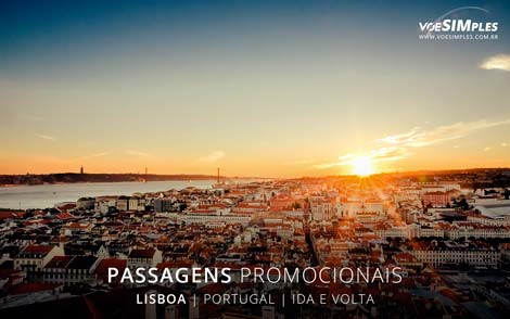 Passagem aérea para Lisboa