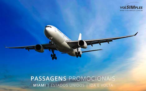 Passagem aérea para Miami