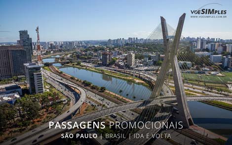 Passagem aérea para São Paulo