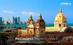 Passagens aéreas em promoção para turismo em janeiro 2017 para Cartagena