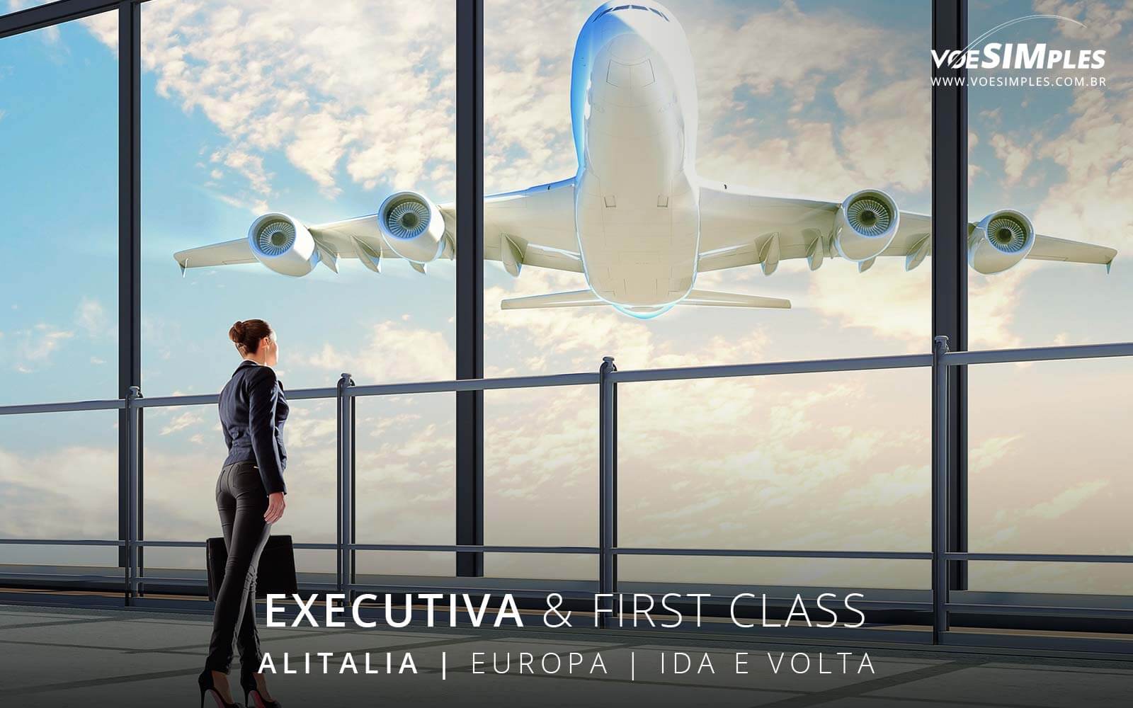 Passagem aérea Executiva Alitalia