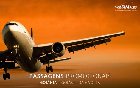 Passagem aérea para Goiânia
