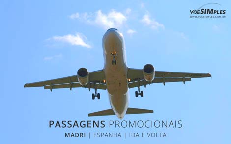 Passagem aérea para Madri