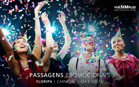 Passagem aérea para melhores destinos de carnaval 2017