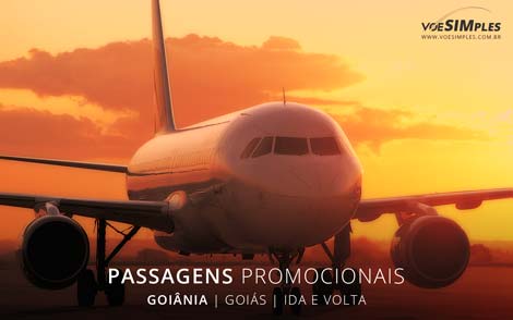 Passagem aérea para Goiânia