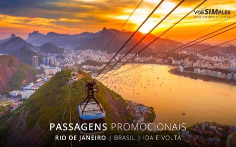 Passagem aérea para o Rio de Janeiro