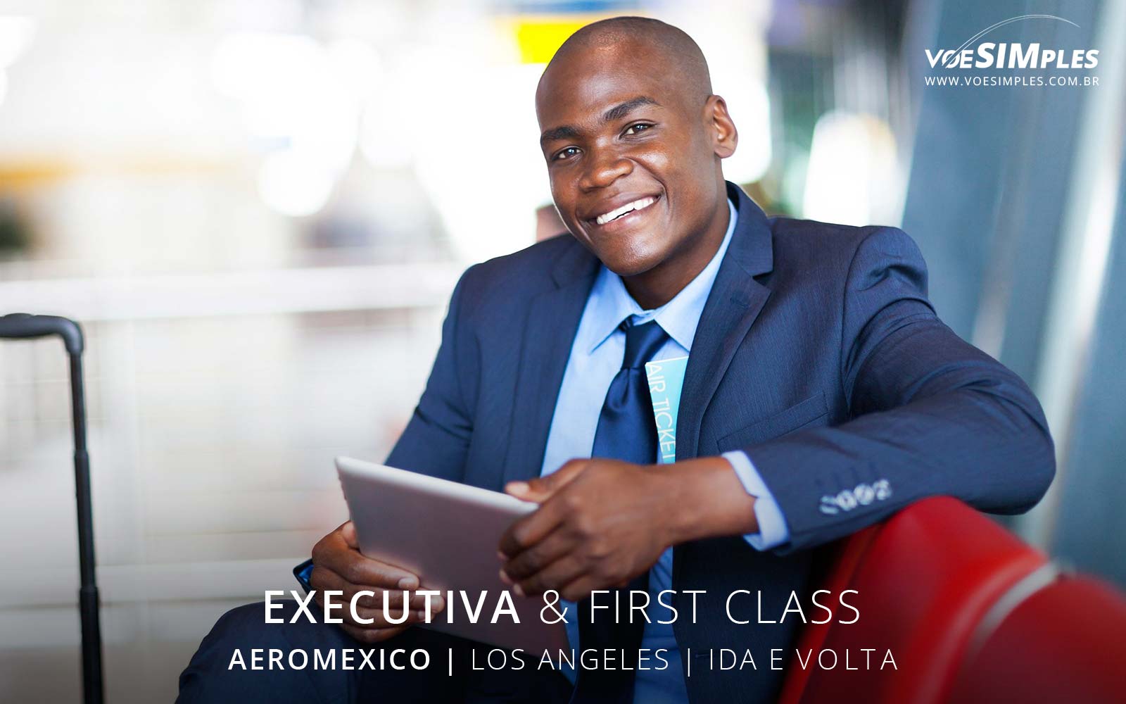 Passagem aérea executiva Aeromexico