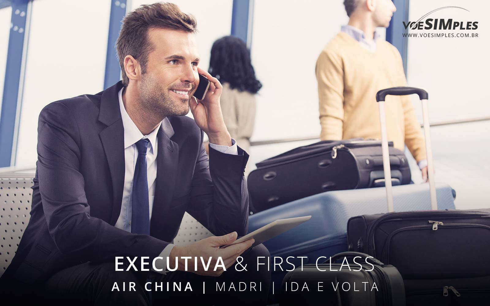 Passagem aérea classe executiva Air China