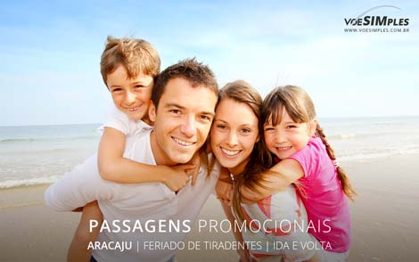 Passagem aérea para viajar com a família na feriado de Tiradentes