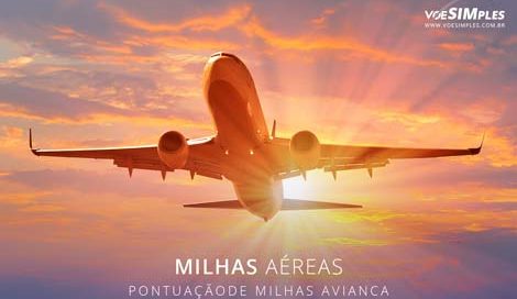 pontuação de milhas Avianca