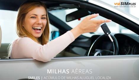 acumular milhas no aluguel de carros