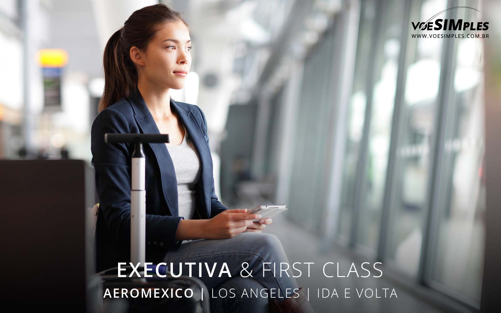 Passagem aérea executiva Aeromexico