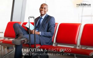 Passagem aérea executiva Azul