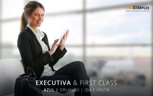Passagem aérea executiva Azul