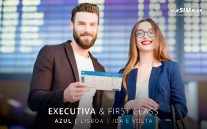 Passagem aérea classe executiva Azul