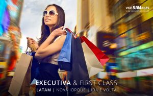 Passagem aérea executiva Latam