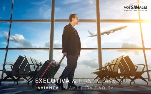 Passagem aérea executiva promocional
