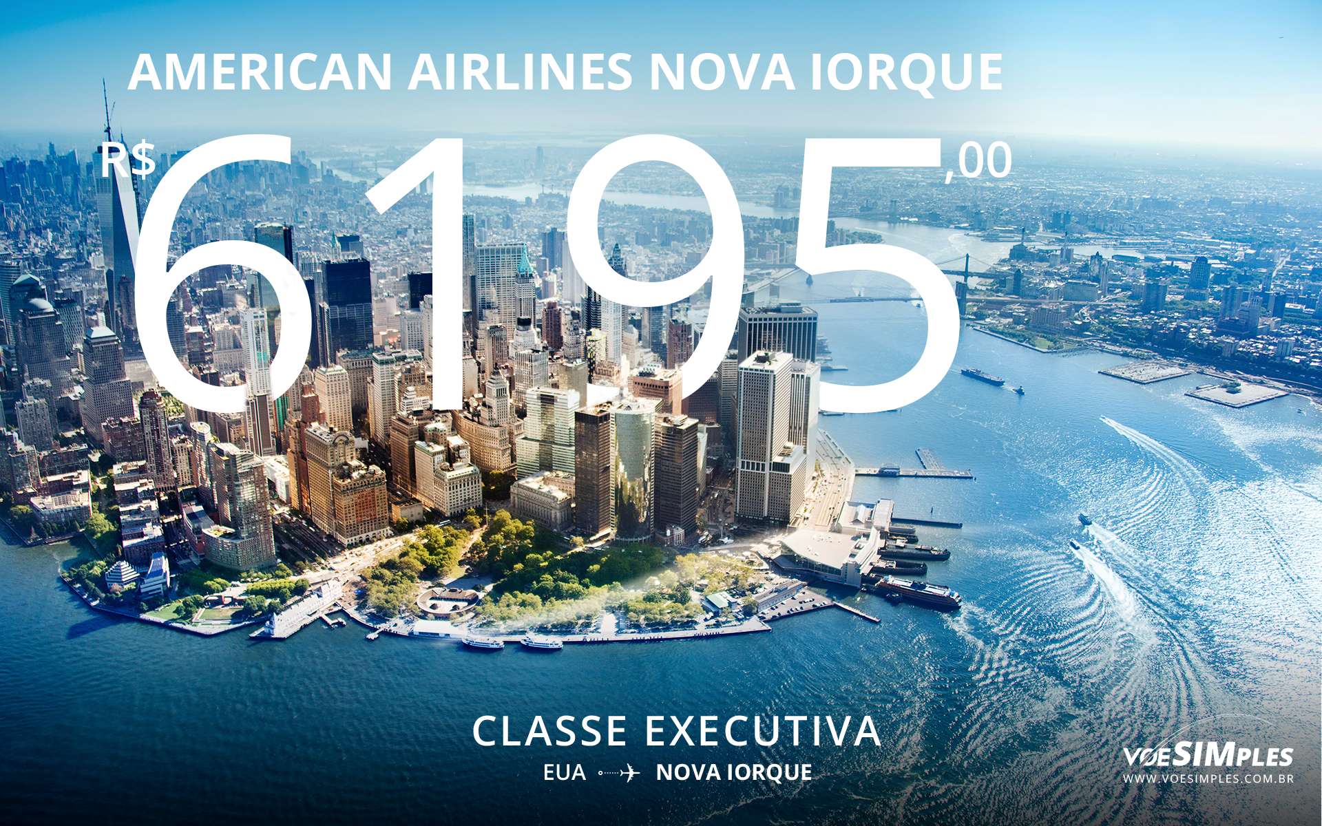 passagens aéreas executivas promocionais