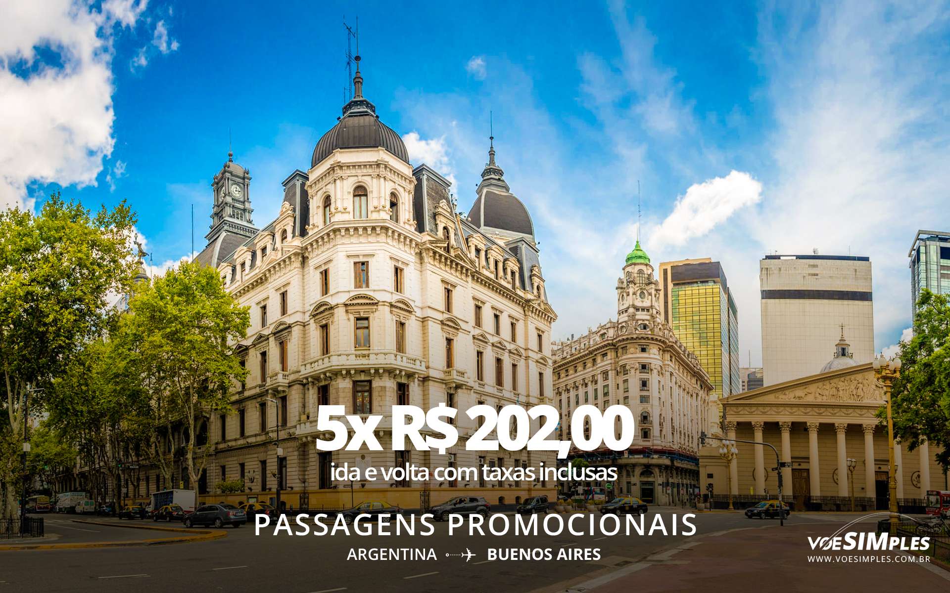 passagem aérea promocional