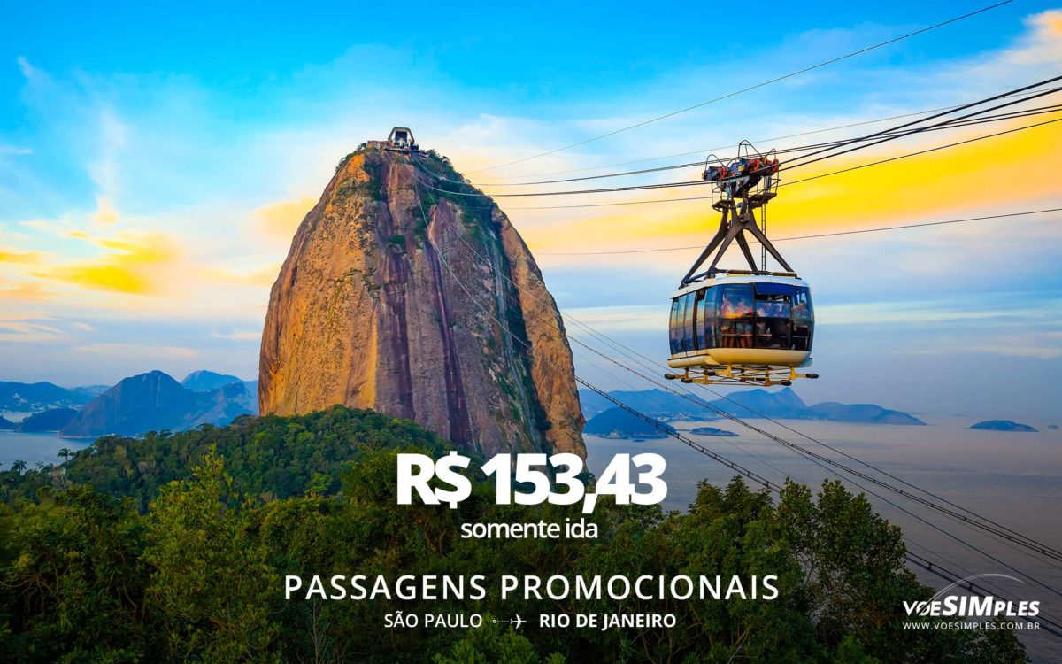 Passagem aérea promo relâmpago Avianca Brasília - Rio | Voe Simples