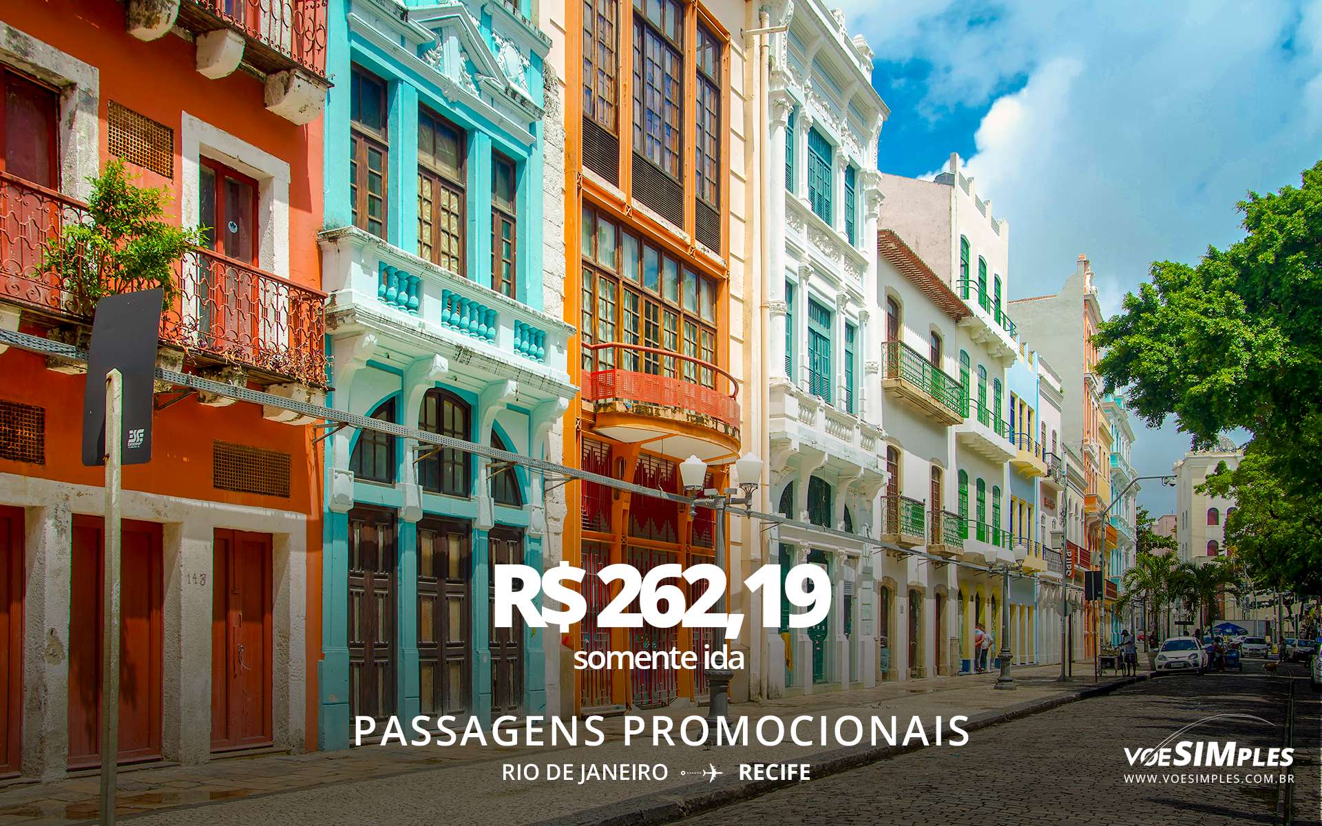 passagem aérea promocional relâmpago