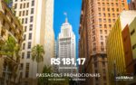 passagem aérea promoção relâmpago