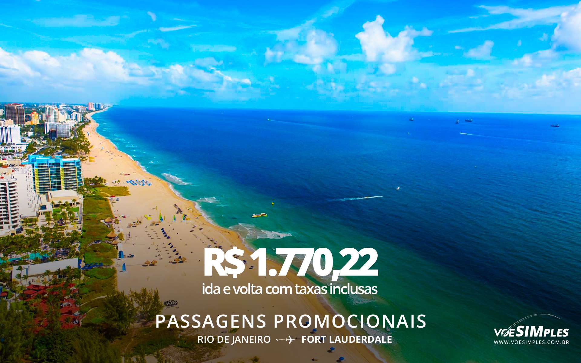 passagem aérea promocional american airlines