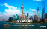 passagem aérea promocional relâmpago Air China