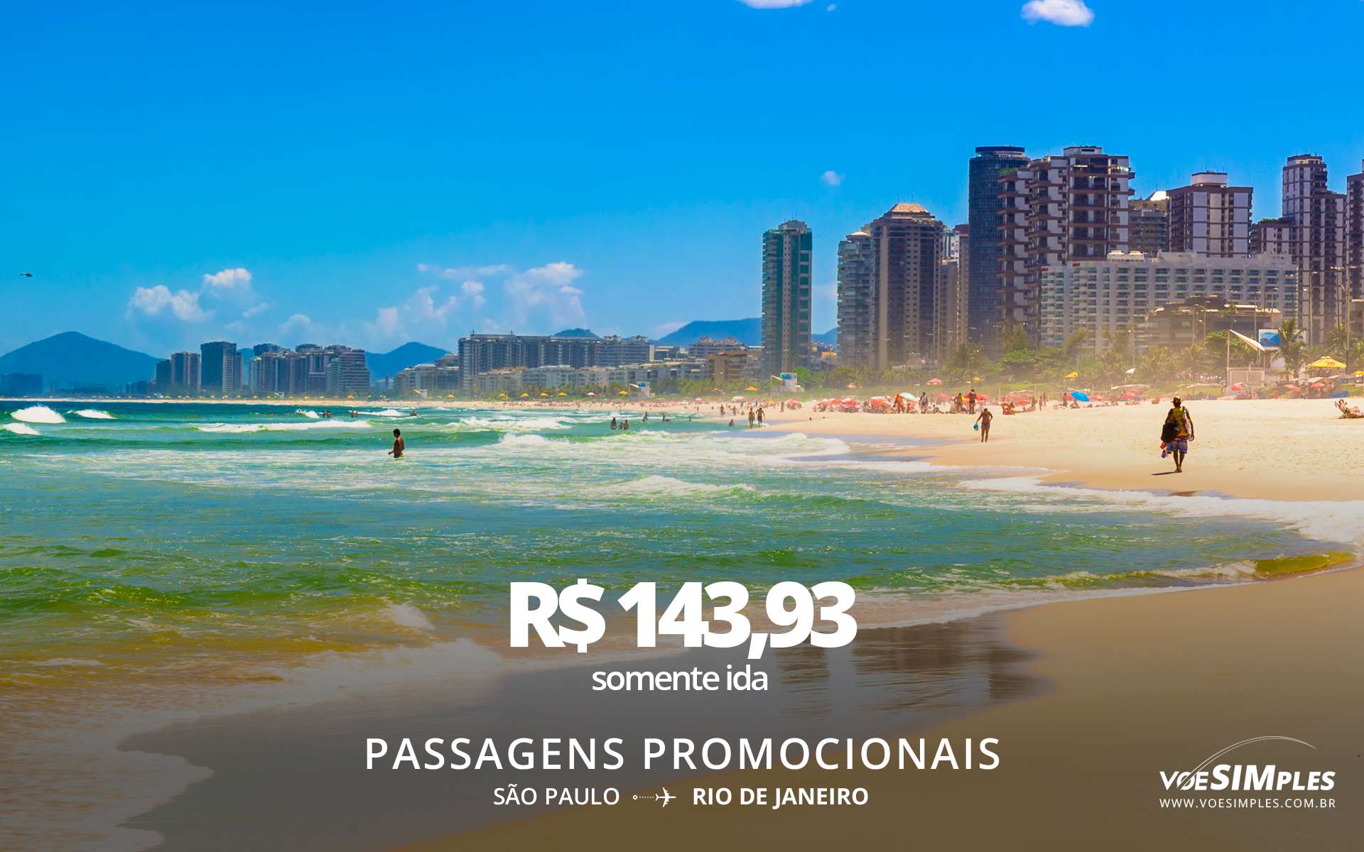 passagem promocional gol linhas aéreas