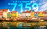 Passagem aérea executiva promocional Tap