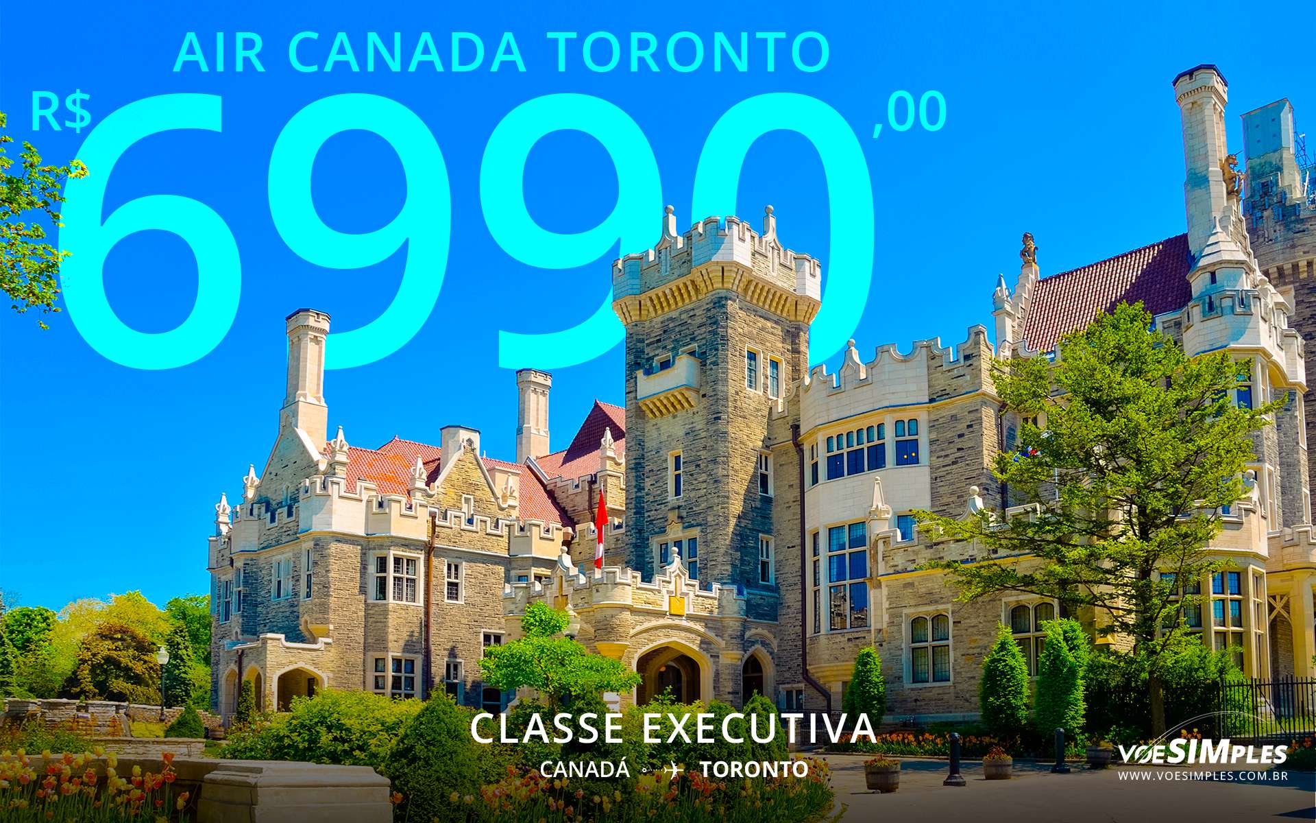 passagem executiva Air Canada