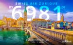 passagem executiva Swiss Air