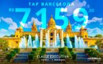 passagem executiva promocional Tap