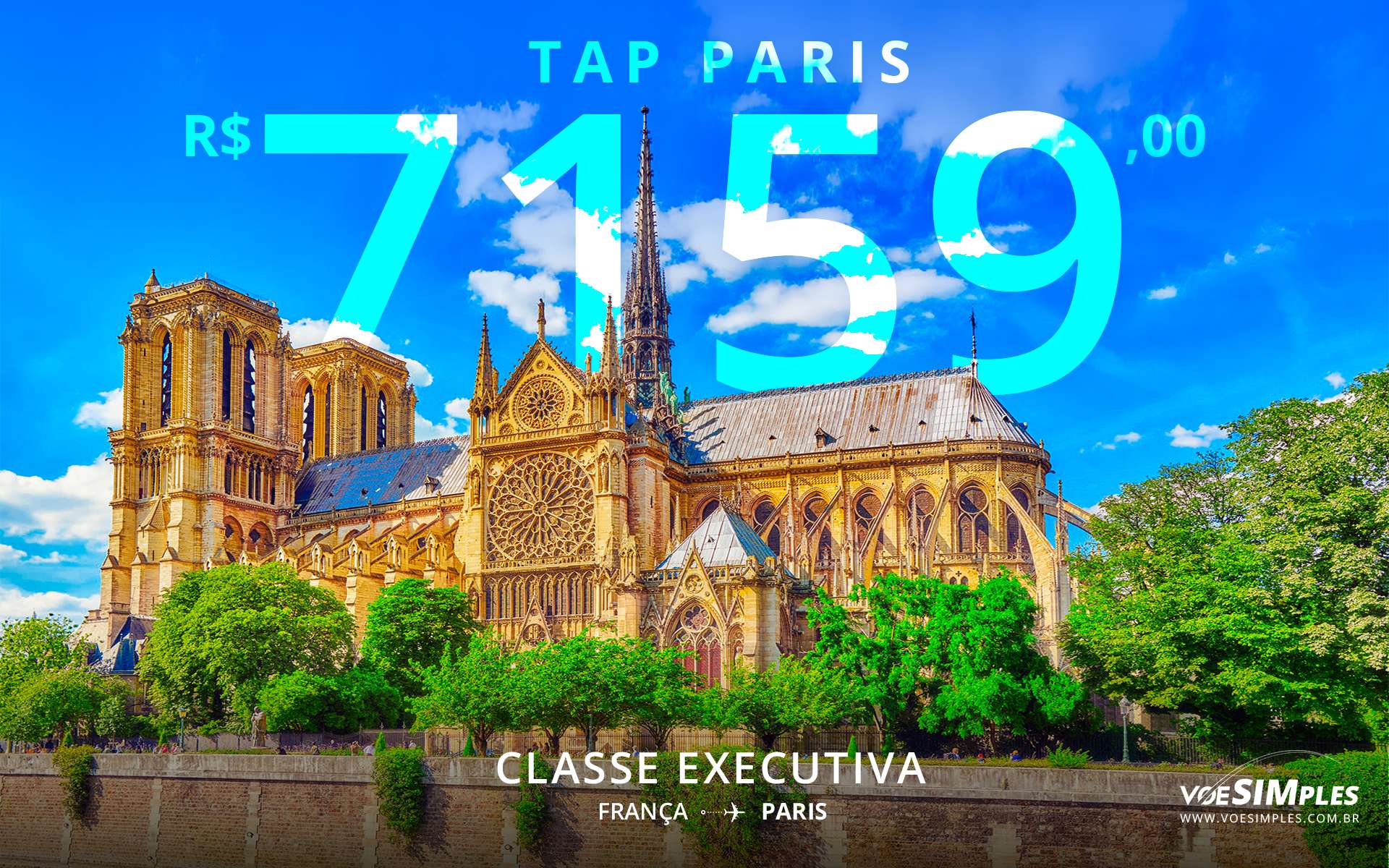 passagem executiva Tap