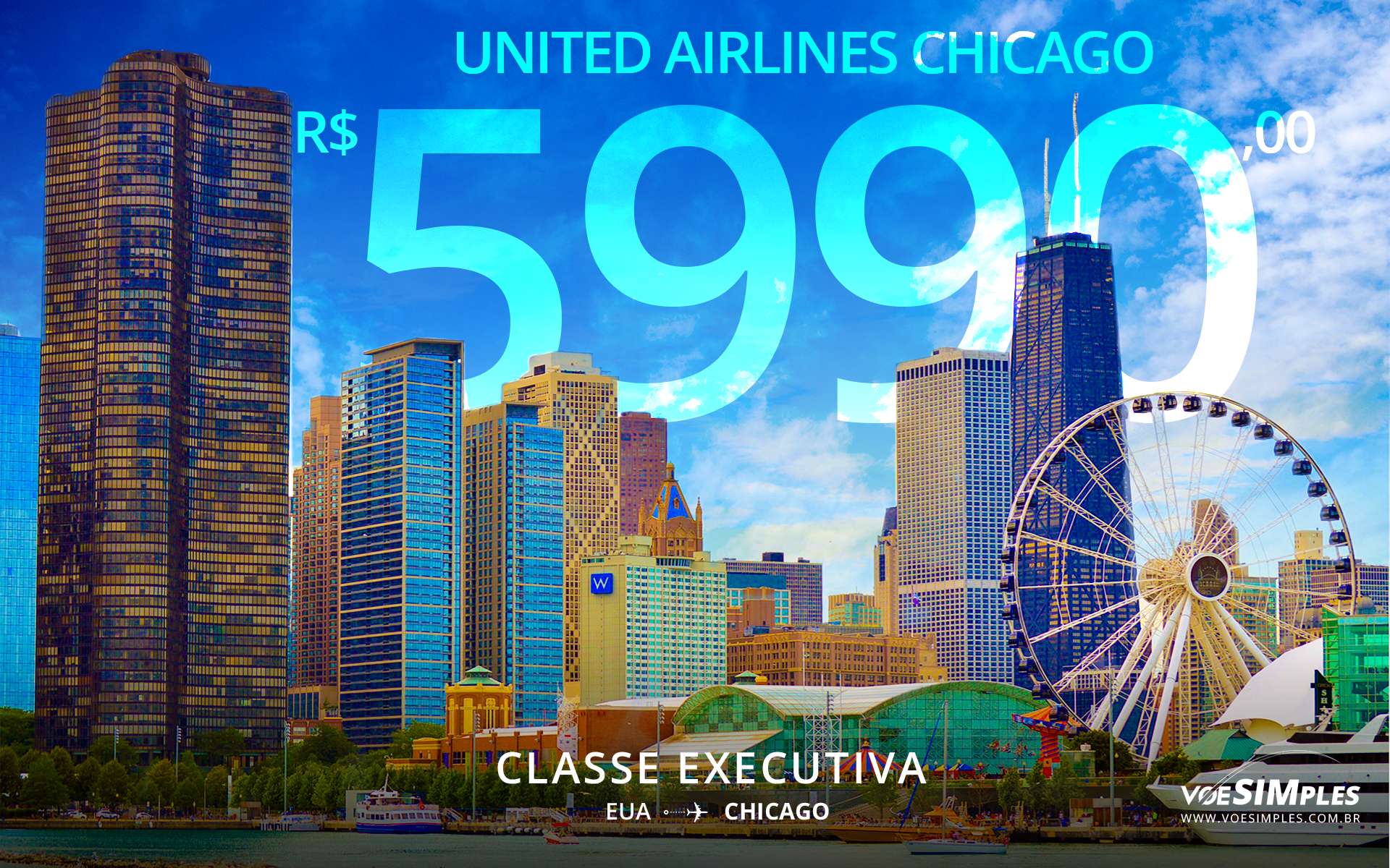 Passagem executiva United