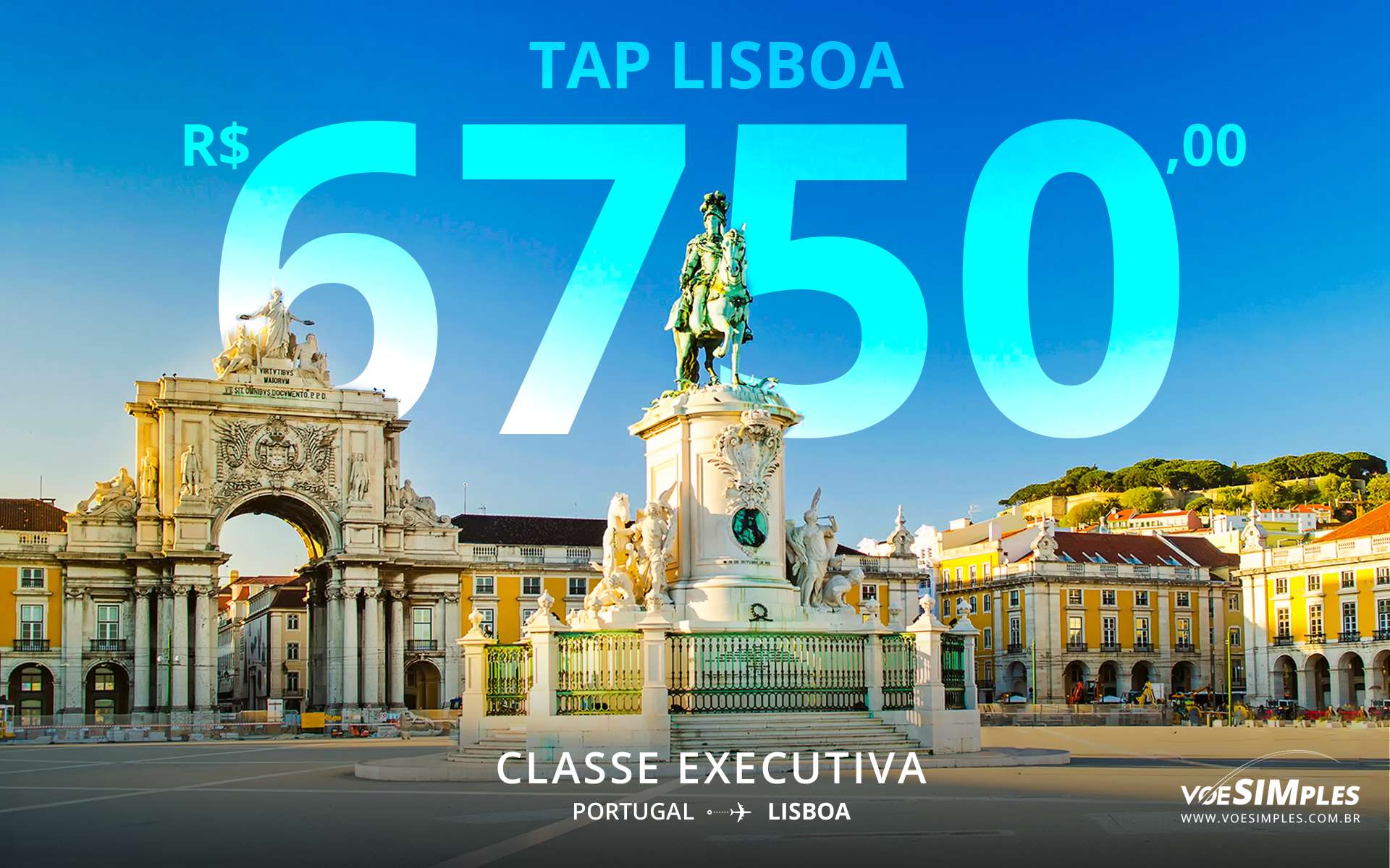 passagem executiva Tap