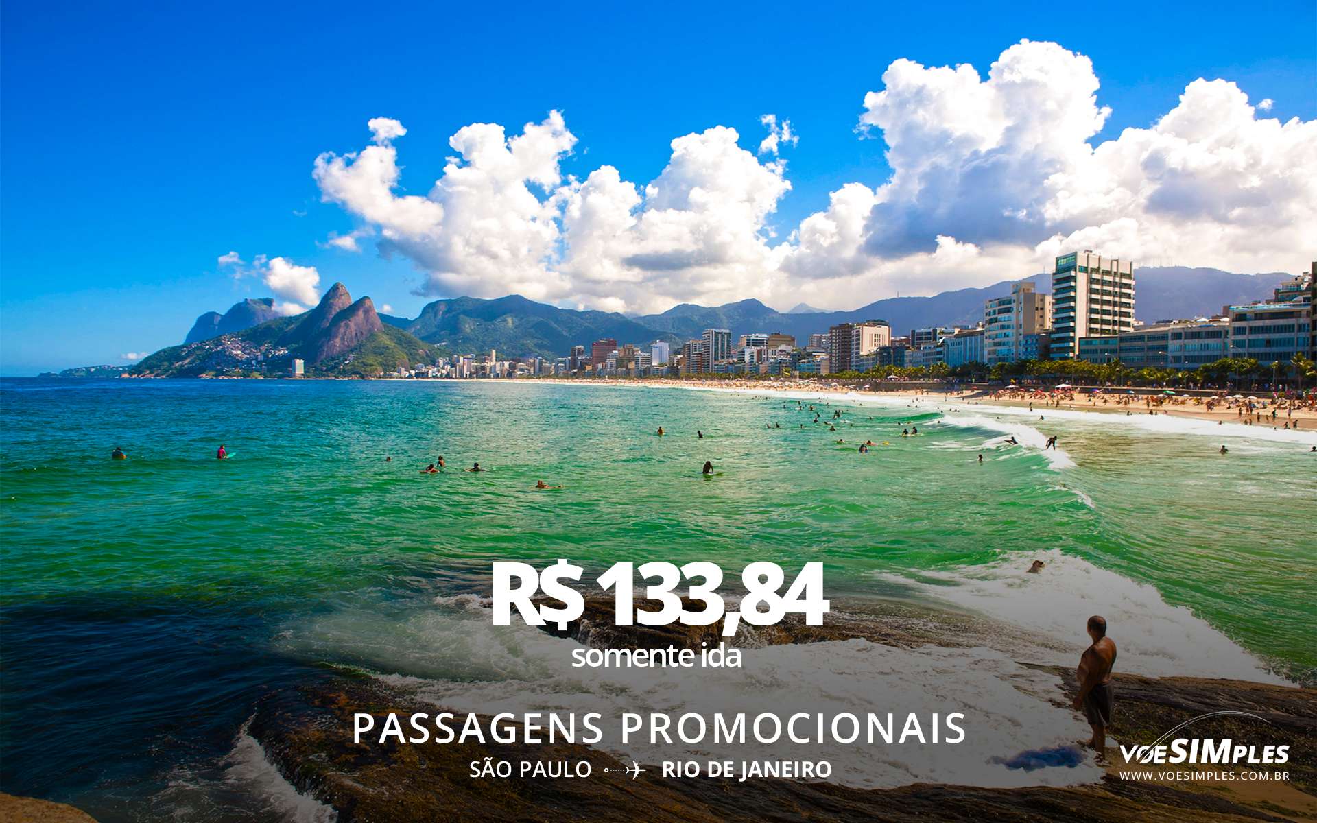 Passagens 2025 para ipanema