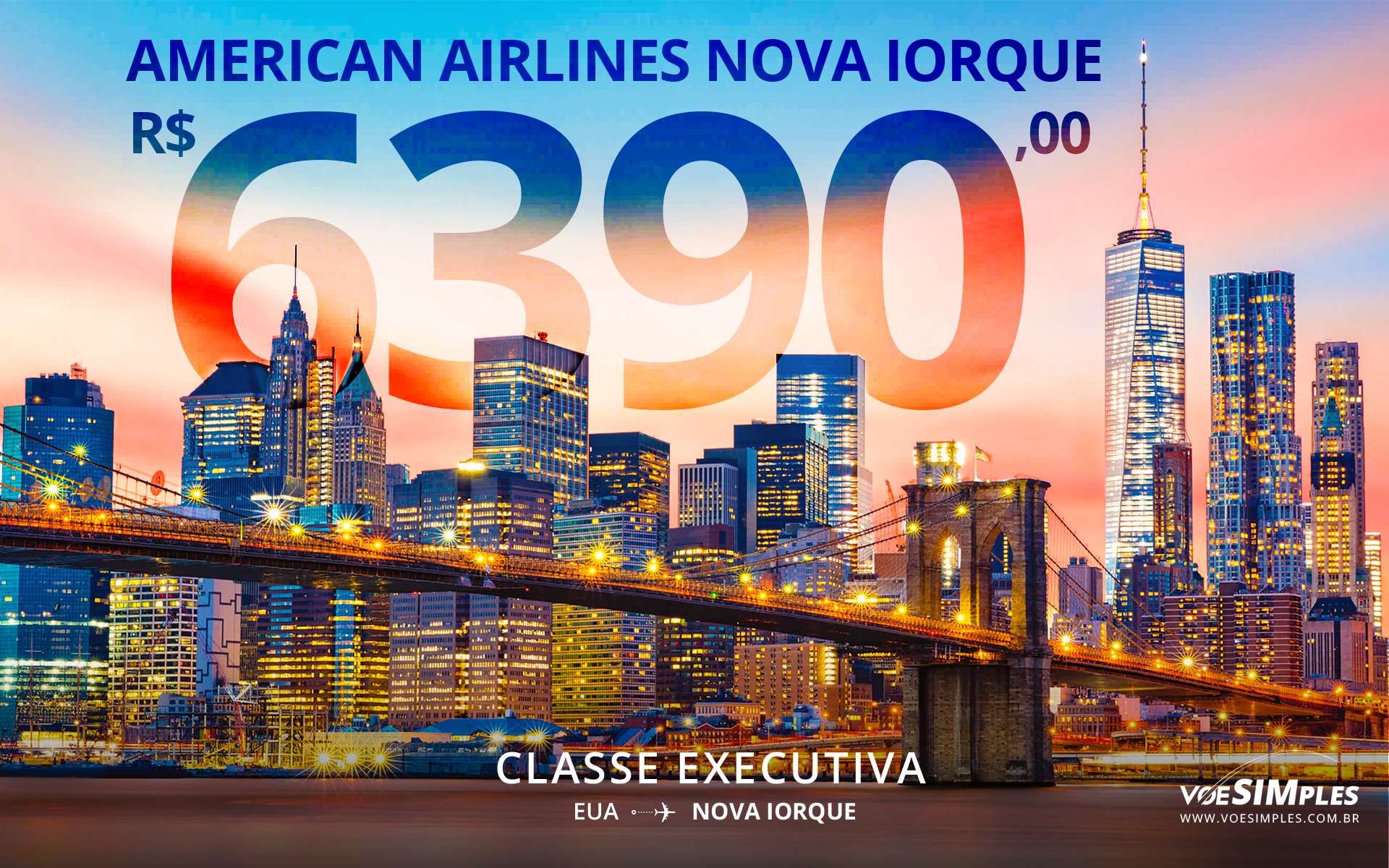 passagem aérea executiva American