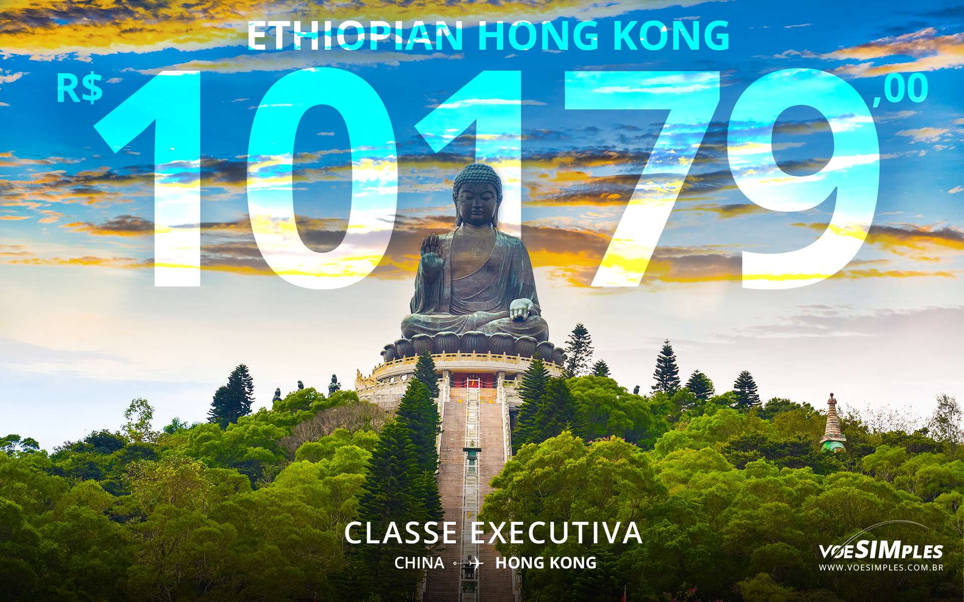 Passagem aérea classe executiva Ethiopian