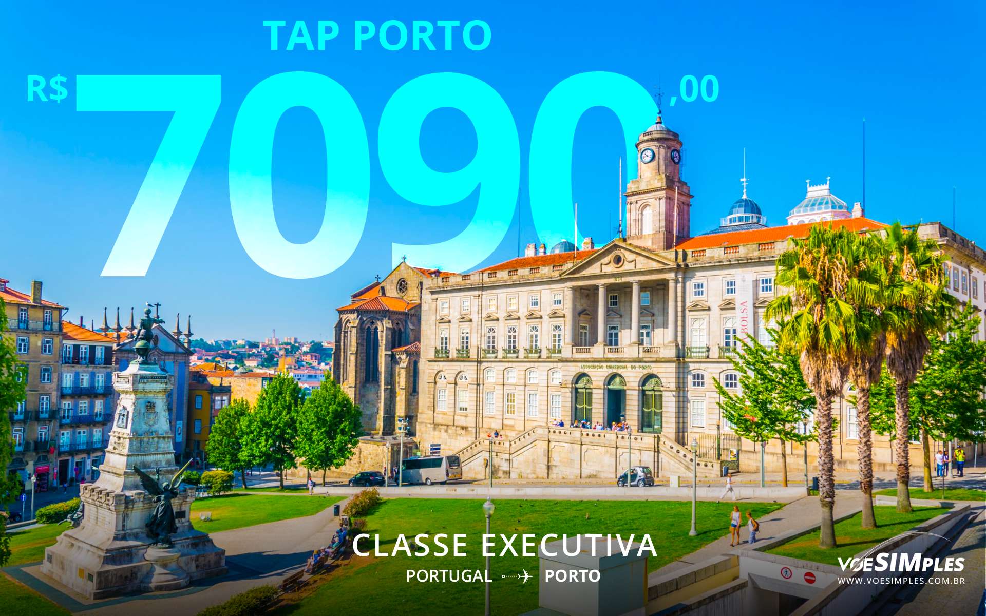 passagem executiva Tap