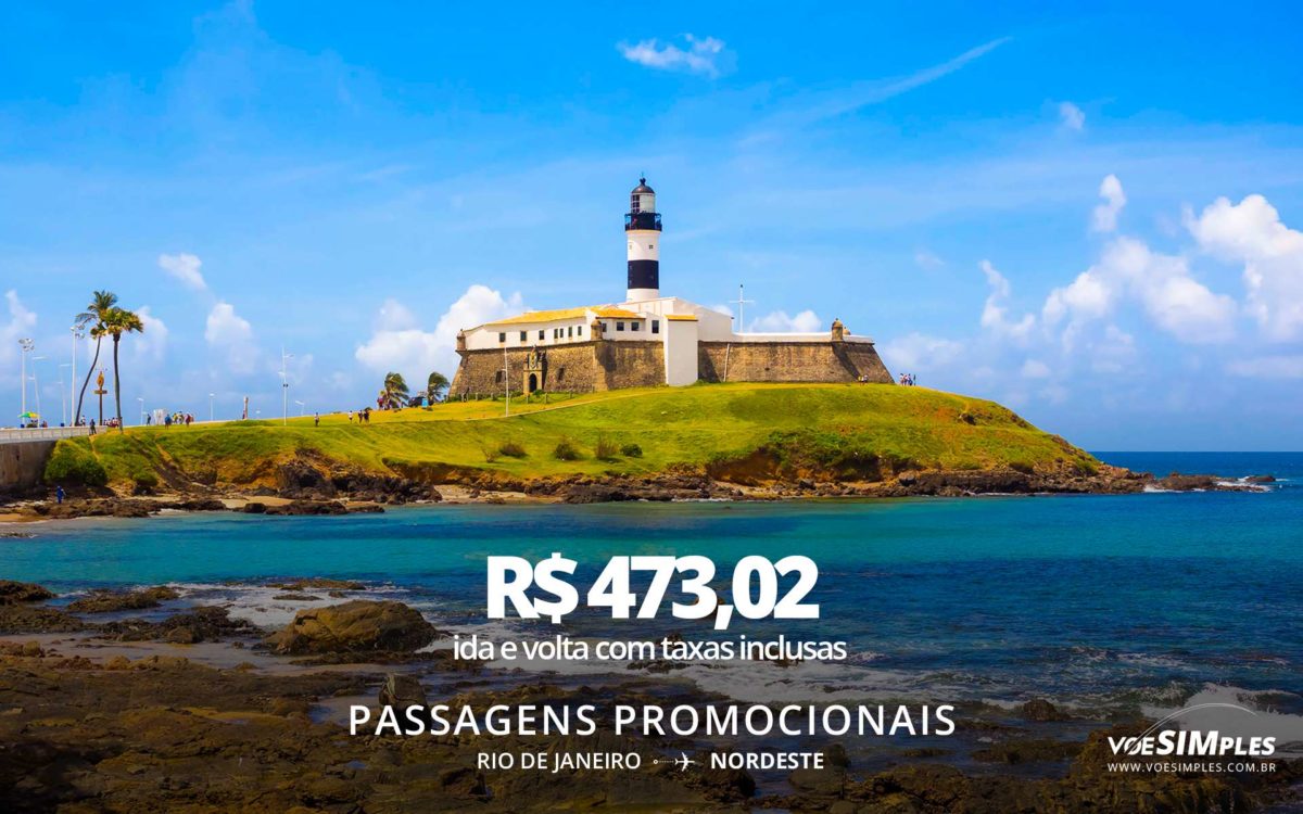 ✈️ Passagens aéreas para o Nordeste! Saindo de Rio de Janeiro a partir de  R$ 473,02 ida e volta » Voe Simples Passagens Aéreas Promocionais