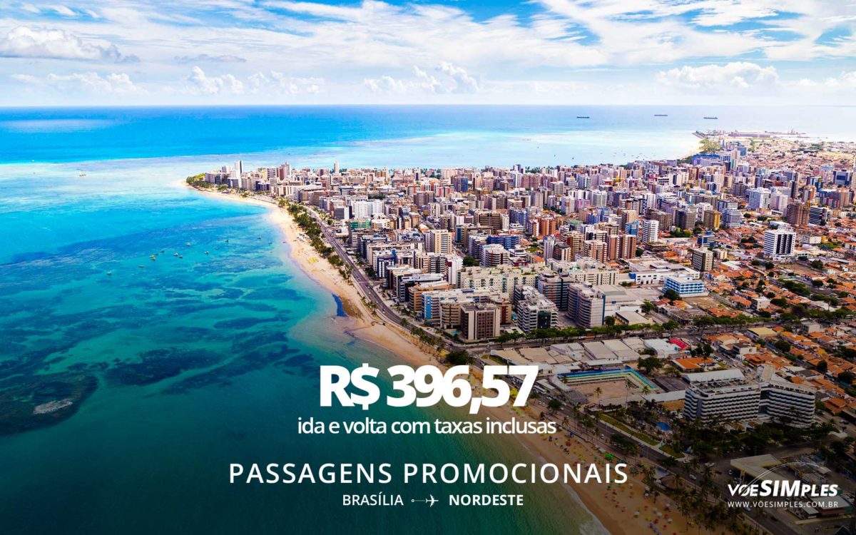 Passagens aéreas para o Nordeste! Saindo de Brasília | Voe Simples Passagens aéreas para o Nordeste! Saindo de Brasília | Voe Simples